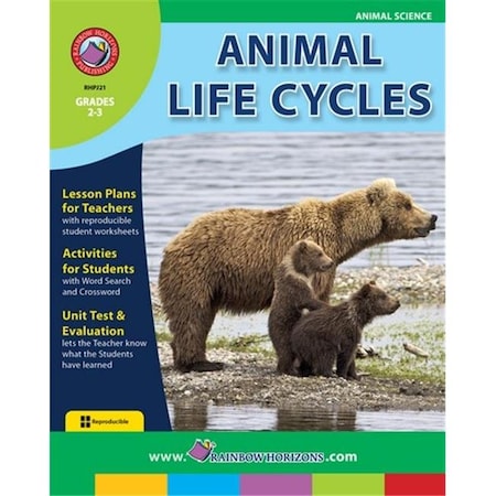 Rainbow Horizons JSLA21 Animal Life Cycles - Grade 2 To 3